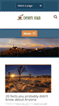 Mobile Screenshot of desertraincafe.com